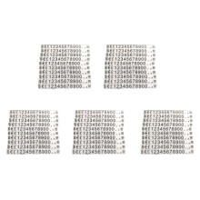 Preisschilder, Preisanzeigewürfel, Verstellbare Zahlenthekenständer, Etiketten, Sonderpreisblöcke, 850 Stück, für Preisanzeige-Kit