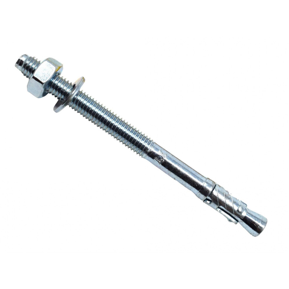 - Masonmate Zinc Plated Through Bolt Zinc Plated (M10 X 130mm (50)) - Image 2