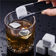 304 Stainless Steel Ice Cubes,16 Pack Stainless Steel Whiskey Chilling Rocks,Reusable Metal Ice Cubes for Drinks Whiskey