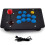 2.4G Fighting Wireless Joystick Game Controller GamePad for TV Set-Top Box Computer PS3 Gameing Rocker Console Black 2