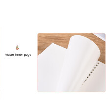 (Simple World) A5 Spiral Notebook - Sticker Keeper Gift