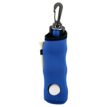 (Royal Blue) 2-in-1 Golf Ball & Tee Holder with Clip