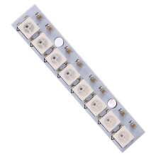 3pcs 8 x WS2812B 5050 RGB Driving LED Lights Board Strip Built-in Full-Color for NAZE32 CC3D