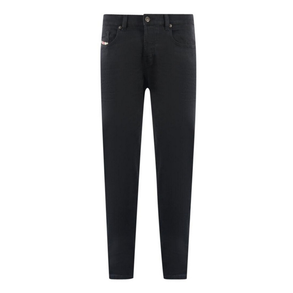Diesel (31R, ) Mens D-Viker Jeans Black