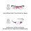 Fahrradbrille - Modell: Adaptive, Größe Schwarz/Rot 4