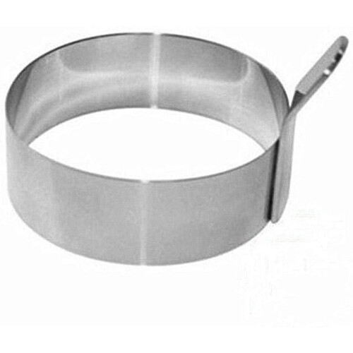 Forma para Ovo, 7,6 cm (3 polegadas), em Aço Inoxidável, para Omeletes e Panquecas (Pacote com 3) 2