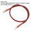 8mm CO2 Fill Hose 36in Low Pressure 5
