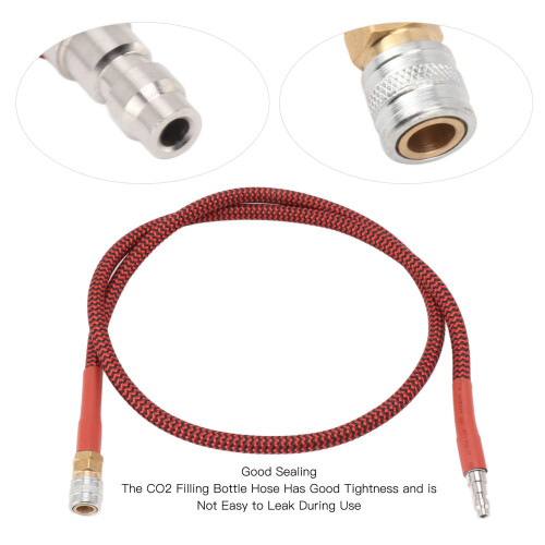 36in 8mm CO2 Cylinder Hose Low Pr