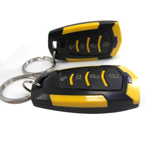 Αντικλεπτικός συναγερμός αυτοκινήτου OWSOO, 12V, ευαισθησία 7 επιπέδων, 2 1