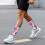 Six Seven67Socks6 7Meme Γραφικές Χριστουγεννιάτικες Κάλτσες Crew Κάλτσες Αστεία Δώρα για 7