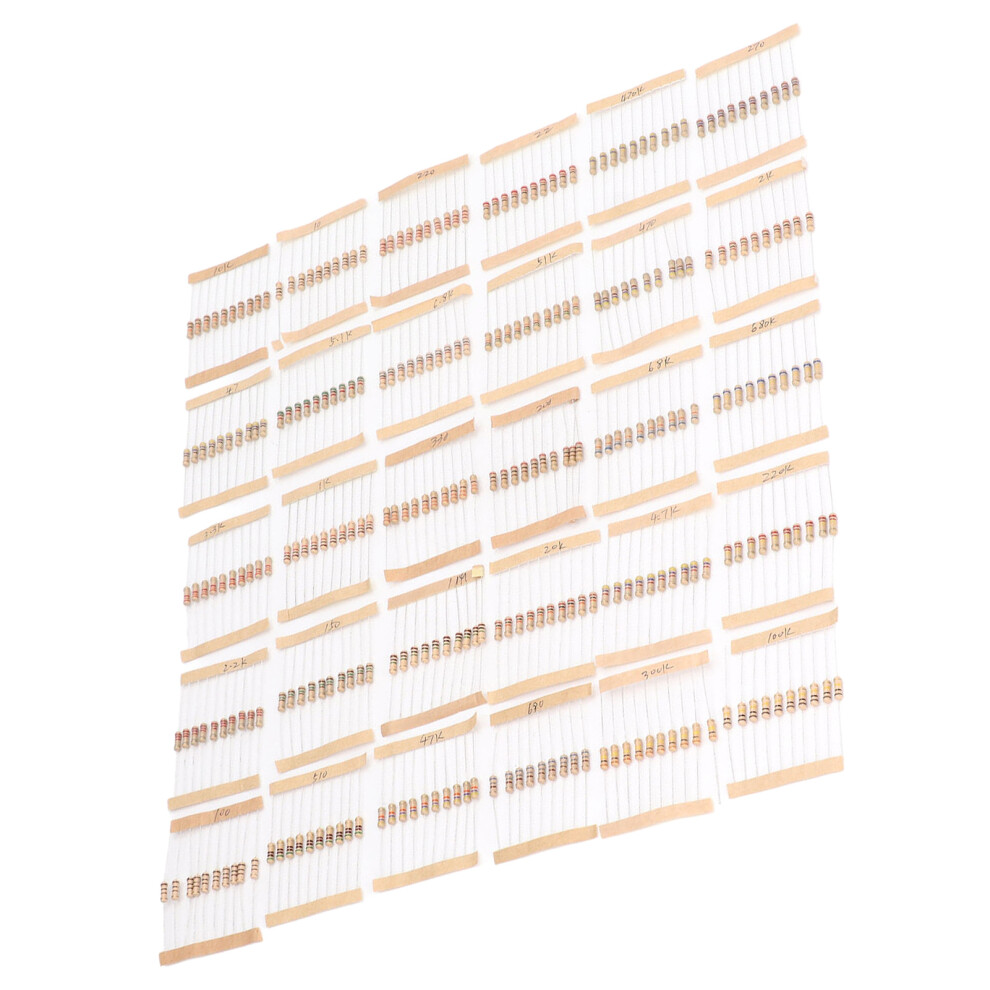 1/2W Carbon Film Resistor Kit 300PCS 5% Tolerance