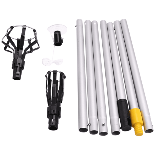Perche de changement d'ampoules avec 7 tiges d'extension 1