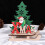 Puzzle en bois 3D Père Noël Décoration de Noël 2