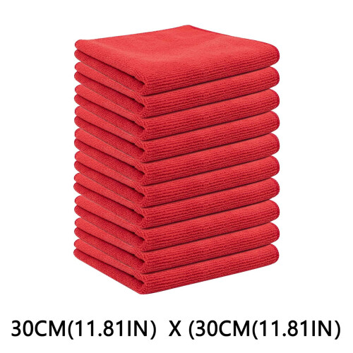 Microfiber Cleaning Cloths Water Absorbing 10PCS 1