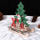 Puzzle en bois 3D Père Noël Décoration de Noël 7
