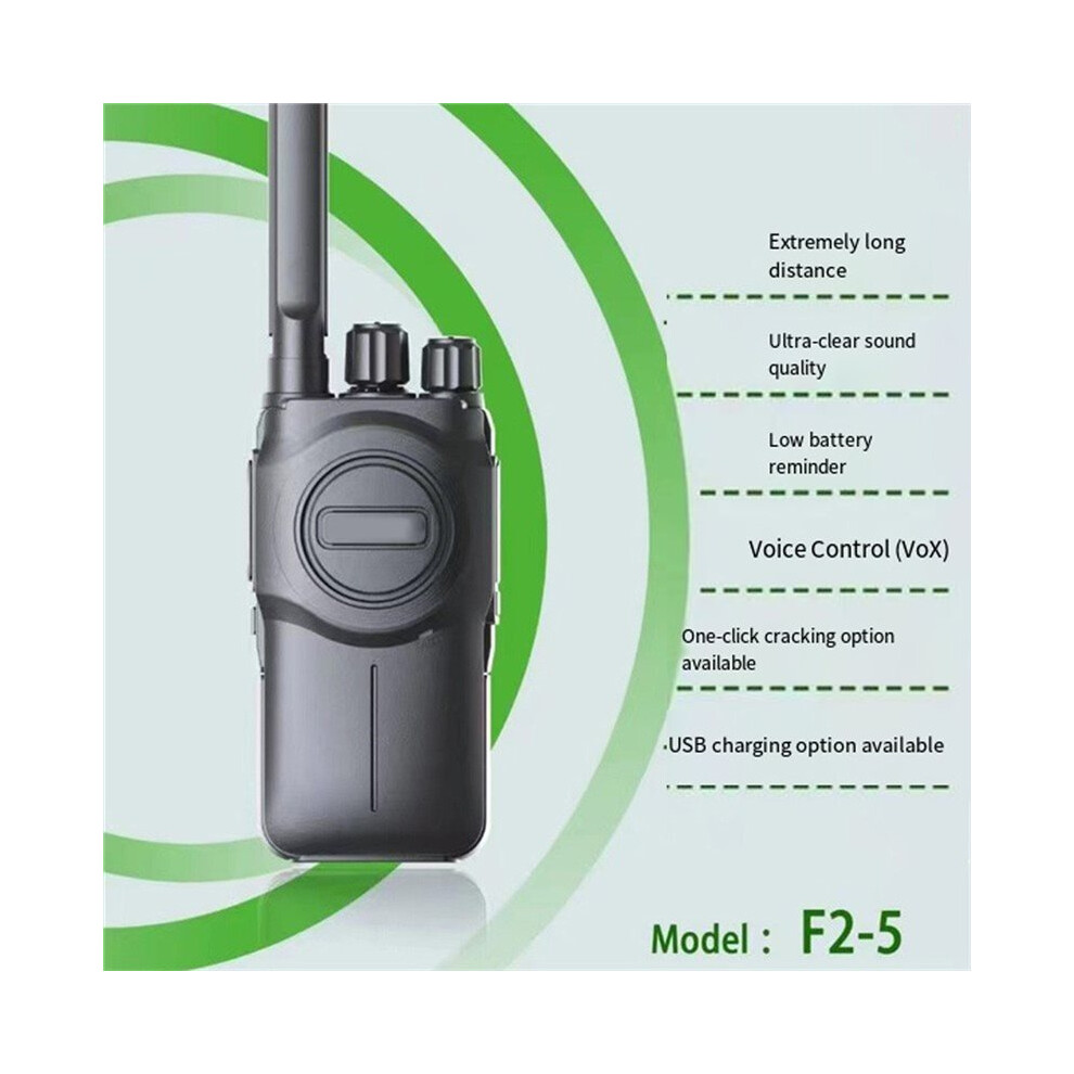 WLT F2-5 Walkie Talkie UHF 400-470MHz 16Channels VOX Long Distance ...