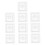 10pcs Transparent Mechanical Keyboard Keycaps 3