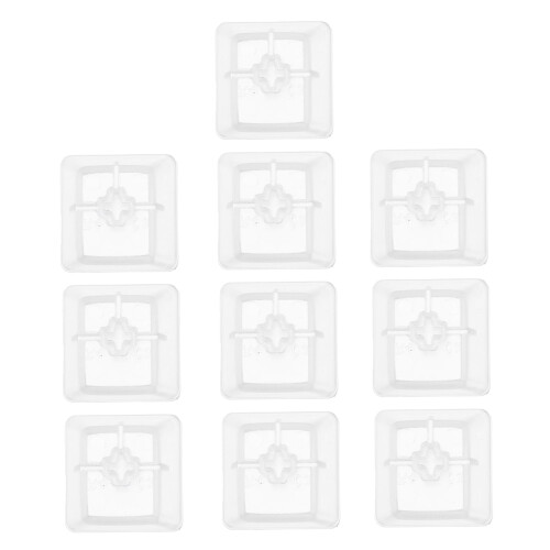 10pcs Transparent Mechanical Keyboard Keycaps 2