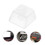 10pcs Transparent Mechanical Keyboard Keycaps 5