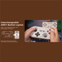 Pocket Retro Game Controller for Switch2/PC/IOS/Android with Hall Joysticks Portable Gamepad B