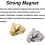 Guide de couture magnétique pour machine à coudre – Acier, réglable 4