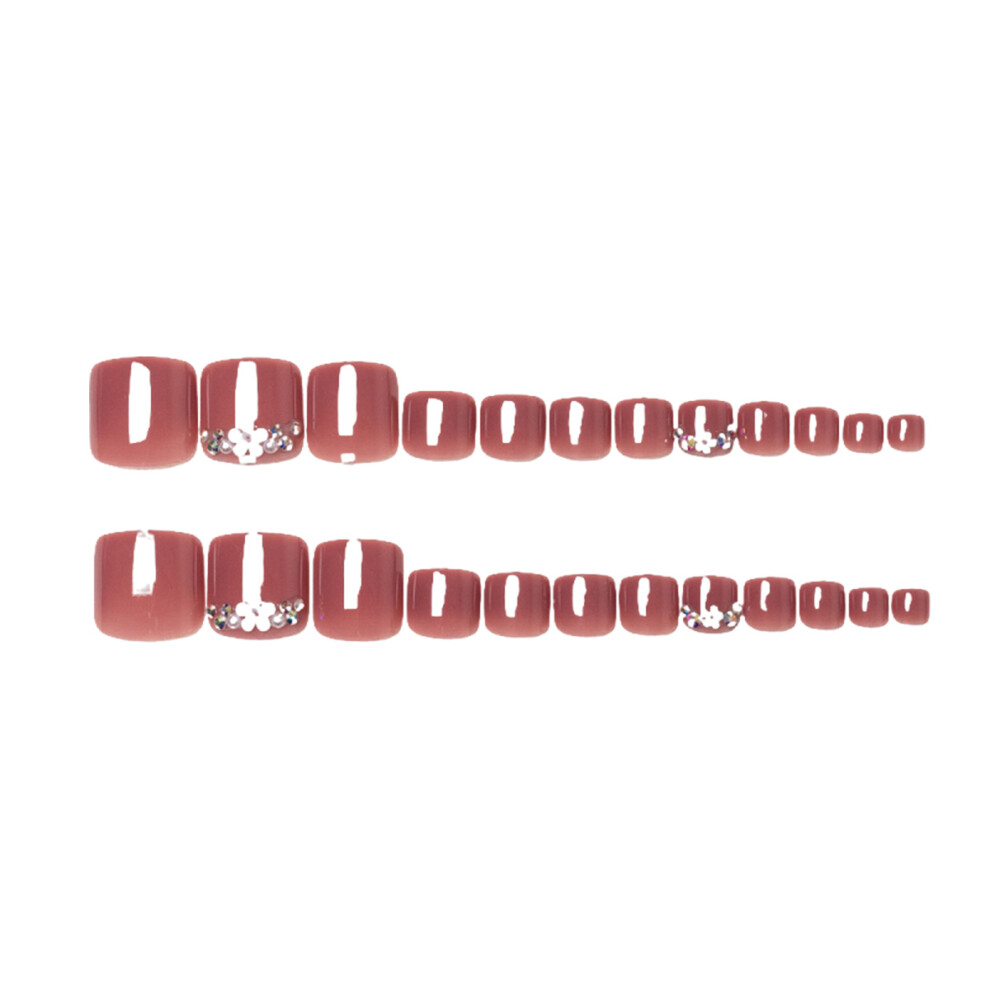 Reach-Tools Short Glossy Pink Reusable False Nails