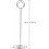 20 Pack Silver Table Number Holders – 22 cm Photo Stand 4