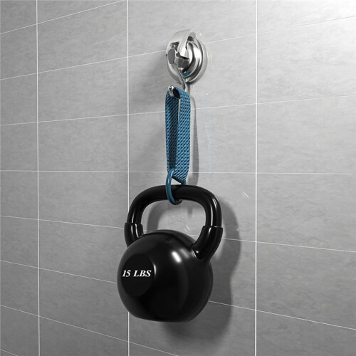 Heavy Duty Suction Cup Hooks - Vacuum Suction Shower Hooks for Bathroom, Kitchen, Window, Glass 2