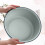 Thickened Round Washbasin Bowl – Multi-Purpose Laundry, Foot & Hand Basin, High-Temp Plastic, Stackable, Compatible with Bathroom Storage 5