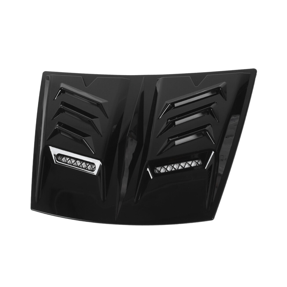Glossy Hood Air Vent Cover For E90 E91 A3 A6 Benz W117 Black 9341384862398