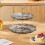 Dessert Stand Plastic Transparent 2-Tier 1 PC 4