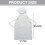 Kids Waterproof Cooking Apron Set with Pockets and Hat 2