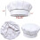 Kids Waterproof Cooking Apron Set with Pockets and Hat 3