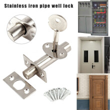 2pc Steel Door Bolts w/ Star Key - Secure Dead Lock