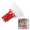 Replacement Basketball Net Wear-resistant Nylon Red 1Pcs 7