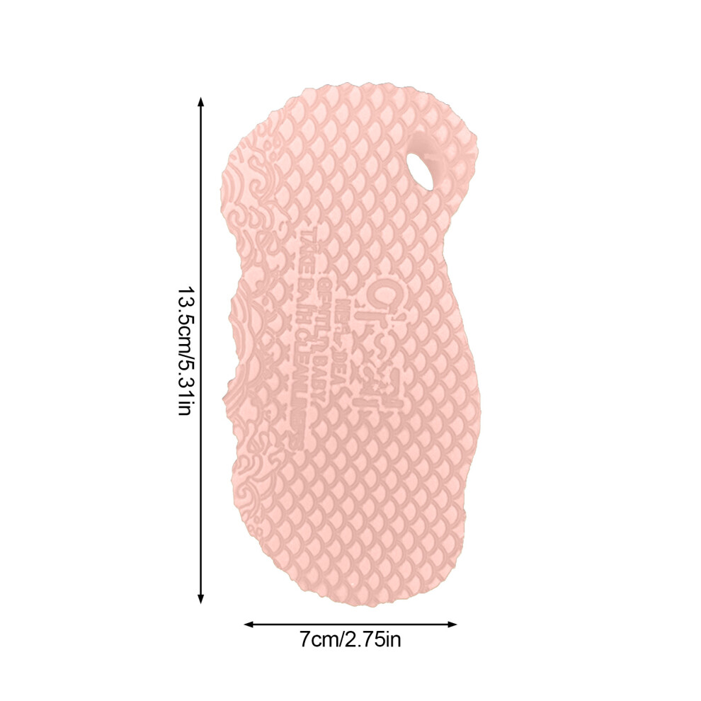 Phui-Pet-Supplies (Pink) Exfoliating Shower Sponge For Women & Men