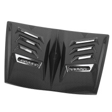 Carbon Fiber Hood Air Vent Cover for 1 Series E90 E91 Universal Fit