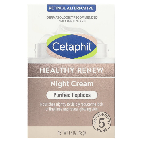 Cetaphil Cetaphil, Υγιής Ανανέωση, Νύχτα Κρέμα, Αroma-Free, 1.7 oz (48 g) 1