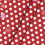 Valentine's Day Tablecloth 60x60 Inch Round Red Polyester 3