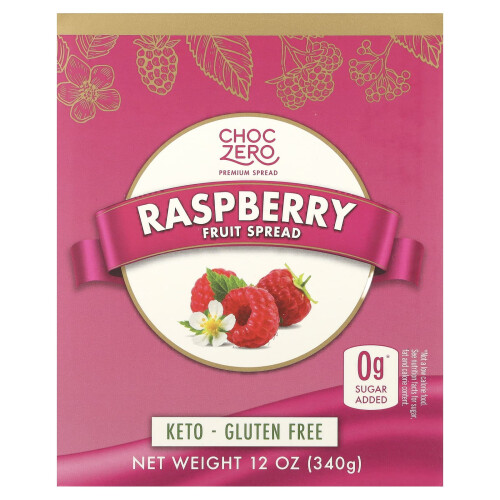ChocZero, Raspberry Jam Style, 12 oz (340 g) 2