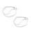Spectacles Chain White Beaded 2Pack 11.8 x 0.4 x 0.2in 5