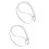 Spectacles Chain White Beaded 2Pack 11.8 x 0.4 x 0.2in 8