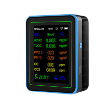 WiFi 12-in-1 Luftqualitätsdetektor mit Smart APP und Kurvenaufzeichnung