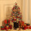 3FT Pre-Lit Christmas Tree with 78 LED Lights PE PVC Hinged 4