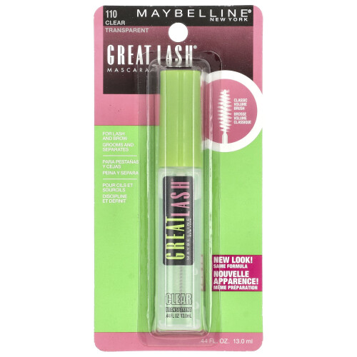 Maybelline Maybelline, Suuri Lash Väri, 110 Clear, 0,44 fl oz (13 ml) 1