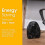 Abode 2000W Electric Fan Heater with Adjustable Thermostat Black 4