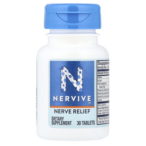 Nervive, Nerve Relief, 30 Tabletter 2