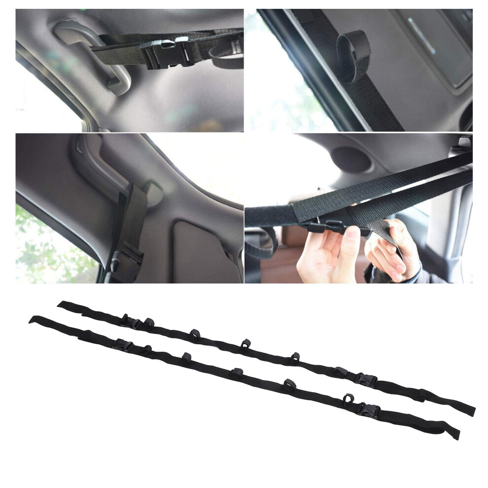Adjustable Nylon Car Fishing Rod Holder 140-200Cm For Suv Van Pickup 8731384862954