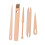 5Pcs Wood Hand Loom Stick Set Beechwood DIY Tools 6