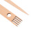 5Pcs Wood Hand Loom Stick Set Beechwood DIY Tools 7